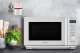 Caso | Microwave Oven with Grilis | MG 20 Cube | Free standing | 800 W | Grilis | Sidabrinis 3