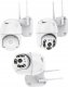 KAMERA ZEWNĘTRZNA OBROTOWA IP IOS ANDROID WIFI HD (biała) 10