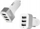 SZYBKA ŁADOWARKA SAMOCHODOWA 3xUSB 3.1A do auta  Ładowarka 1