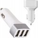 SZYBKA ŁADOWARKA SAMOCHODOWA 3xUSB 3.1A do auta  Ładowarka 3