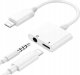 Adapter AV Dexxer IPhone Jack Lightning H2 (5903641900300) 1