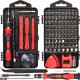 ZESTAW NARZĘDZI PRECYZYJNYCH Z BITAMI BSA-115 czerwony 1