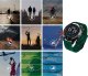 SMART WATCH SILICONE F22 GREEN 6