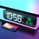 ZEGAR ELEKTRONICZNY Z WYŚWIETLACZEM LCD 3888 czarny 3