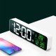 ZEGAR ELEKTRONICZNY Z WYŚWIETLACZEM LCD 3888 biały 2