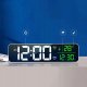 ZEGAR ELEKTRONICZNY Z WYŚWIETLACZEM LCD 3888 biały 7