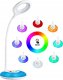 LAMPKA BIURKOWA RGB 256 OKRĄGŁA T003A 1