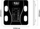 ANALITYCZNA WAGA ŁAZIENKOWA BLUETOOTH M1G936 11