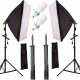 ZESTAW 2x SOFTBOX 50x70 + STATYW DOUBLE SHOX-003 1