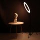 LAMPA PIERŚCIENIOWA LED 80W + PILOT RL-16 (3 uchwyty) 10
