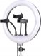 LAMPA PIERŚCIENIOWA LED 80W + PILOT RL-16 (3 uchwyty) 7