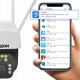 KAMERA MONITORUJĄCA BIAŁA 2MPX IPQ2MP-GK12D-4T-TB 14
