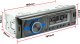 RADIO SAMOCHODOWE 1DIN RGB 7021A 11