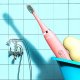 SZCZOTECZKA ELEKTRYCZNA DLA DZIECI TEETH-1 RÓŻOWA 7