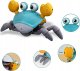 ZABAWKA UCIEKAJĄCY KRAB DLA DZIECI NIEBIESKI QC-1Y 11