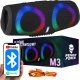 GŁOŚNIK BEZPRZEWODOWY BLUETOOTH RGB M3 CZARNY 1