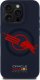 Etui Red Bull HC Silicone ORBR20 Logo     Red Lining do iPhone 16 Pro MagSafe granatowy 2