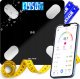 Waga łazienkowa Hello Case Waga Łazienkowa Elektroniczna Analityczna Bluetooth Dokładna Aplikacja BMI 1