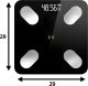 Waga łazienkowa Hello Case Waga Łazienkowa Elektroniczna Analityczna Bluetooth Dokładna Aplikacja BMI 6