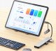 TECH-PROTECT HB06 HUB ADAPTER 9IN1 TYPE-C + USB2.0 + USB3.0 + SD/TF + AV3.5 SPACE GREY 9