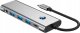 HUB USB Tech-Protect HB04 1x SD 2x USB-C 1x HDMI  + 3x USB-A 2.0 3.0 3.2 Gen2 (5906302360536) 3