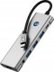 HUB USB Tech-Protect HB04 1x SD 2x USB-C 1x HDMI  + 3x USB-A 2.0 3.0 3.2 Gen2 (5906302360536) 5