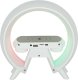 Lampka LED RGB 4w1 z ładowarką indukcyjną bezprzewodowa głośnik bluetooth budzik radio FM biała Kik sp. z o.o. sp. k. 8