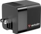 Verbatim Gan Charger 65W 2xUSB-C PD,1xUSB-A, retrac. Cable  32217 8