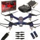 Dron SYMA X31 GPS 4K Kamera 2K Video 5G 350m Zasięg 2 Akumulatory Zwis LED 1