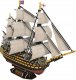 Puzzle 3D statek HMS VICTORY okręt morski ZA1785 1