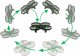 Dron Syma X26 z sensorem przeszkód Zdalnie sterowana zabawka RC0545 1
