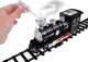 Kolejka z torami Lokomotywa z wagonami para wodna + światło RC0629 2