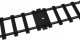 Kolejka z torami Lokomotywa z wagonami para wodna + światło RC0629 9