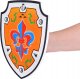 Zestaw dla Rycerza Piankowa Tarcza Miecz piankowy godło Lilia ZA5315 2