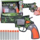 Zestaw Rewolwer Pistolet + Piankowe naboje Zabawa w strzelanie ZA5327 1