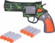 Zestaw Rewolwer Pistolet + Piankowe naboje Zabawa w strzelanie ZA5327 5