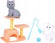 Domek rozkładany dla zwierząt Pet house zestaw z figurkami akces ZA5420 7