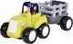 Budowlany Traktorek do Zabawy z Koparka Walec Przyczepa ZA5423 2