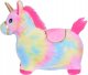 Pompowany konik kucyk skoczek tęczowy jednorożec pluszowy + pompka ZA5444 6