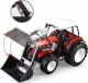 Duży Czerwony Traktor z Ruchomym Ramieniem i Wielkimi Kołami RC0666 1