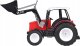 Duży Czerwony Traktor z Ruchomym Ramieniem i Wielkimi Kołami RC0666 7