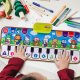 MATA MUZYCZNA KOLOROWA TANECZNA INTERAKTYWNA ZWIERZĄTKA DŹWIĘK DLA DZIECI 6
