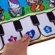 MATA MUZYCZNA KOLOROWA TANECZNA INTERAKTYWNA ZWIERZĄTKA DŹWIĘK DLA DZIECI 7