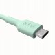 Kabel USB-C 2m 100W Greencell PowerStream Szybkie Ładowanie PD Mint Green 1