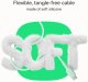 Kabel USB-C 0,3m 100W Greencell PowerFlex Szybkie Ładowanie PD Panther Black 4