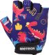 Rękawiczki rowerowe Meteor Kids XS Dino cars Uniwersalny 1
