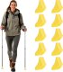Nakładki do kijków Nordic Walking Neo-Sport 10 szt żółte 2