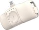 Mini powerbank Wozinsky WF16-YCS 5000mAh 15W USB-C z wbudowanym kablem USB-C i ładowarką do Apple Watch - beżowy 1