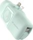 Mini powerbank Wozinsky WF16-YLS 5000mAh 15W Lightning z wbudowanym kablem USB-C i ładowarką do Apple Watch - zielony 1