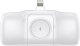 Mini powerbank Wozinsky WF16-YLS 5000mAh 15W Lightning z wbudowanym kablem USB-C i ładowarką do Apple Watch - biały 3
